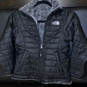 GIRLS’ REVERSIBLE MOSSBUD SWIRL JACKET